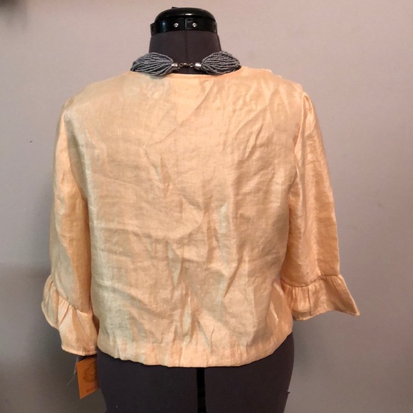 Rudy Rd. Petite quarter sleeve jacket - Picture 3 of 5